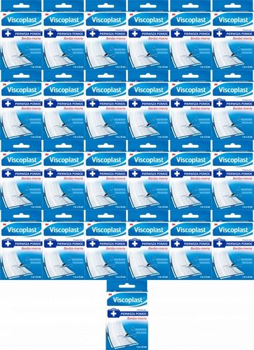 VISCOPLAST Plaster opatrunkowy PRESTOVIS PLUS 1M x 8cm do cięcia x 25 SZT na Arena.pl