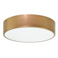 Ledowa lampa sufitowa 137623620774 pokojowa 24W 4000K złota