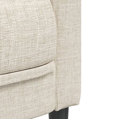 Sofa dwuosobowa, obita lnem na Arena.pl