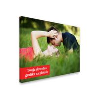 FOTO OBRAZ na płótnie z twojego zdjęcia 80x60 cm