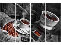 OBRAZ FILIŻANKA GORĄCEJ KAWY COFFEE