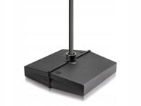 Elegancki stojak na parasol napełniany piaskiem 46 x 46 cm, antracytowy