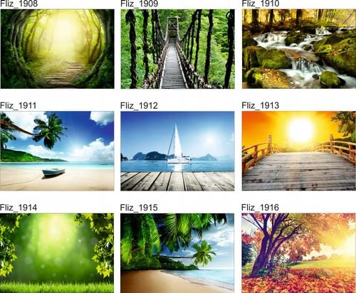 FOTOTAPETA WIDOK KWITNĄCE DRZEWA SAD KRAJOBRAZ na Arena.pl