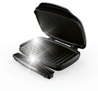 Kontaktowy grill elektryczny niktrade 206491196 czarny 1000 W