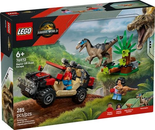 LEGO Ucieczka terenówką przed raptorem 76972 na Arena.pl
