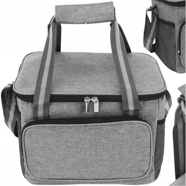 Torba Termiczna ŚNIADANIOWA duża na śniadanie jedzenie napoje LUNCH BOX zdjęcie 2