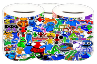 Skarbonka Ceramiczna - Rainbow Friends