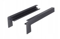 BOCZKI ALU DO PAR. PROSTYCH ANTRACYT 7024 32,5cm