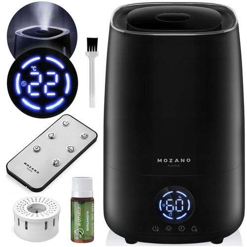 NAWILŻACZ POWIETRZA LAMPKA NOCNA AUTOMATYCZNY JONIZATOR DYFUZOR + na Arena.pl