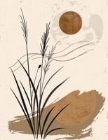 Plakat 50x65cm Zachód Pustyni