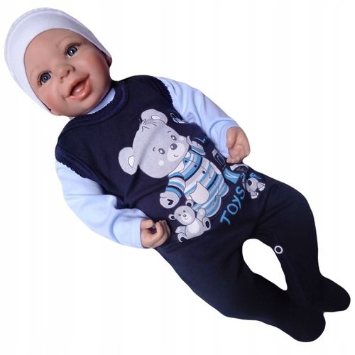 Śpiochy śpioszki 5 sztuk r. 62 bawełna na Arena.pl