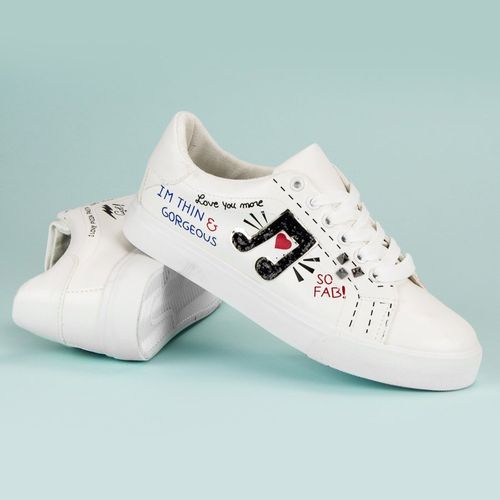 Stylowe Białe Trampki r.40 na Arena.pl