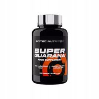 Scitec Nutrition Super Guarana 100 tabletek Energia Siła Wytrzymałość