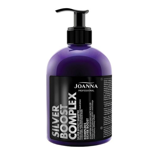 JOANNA Szampon do włosów SILVER BOOST COMPLEX do włosów blond - 500g SILVER zdjęcie 1