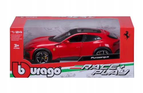 Auto metal., 1:24, FERRARI R & P, czer. na Arena.pl