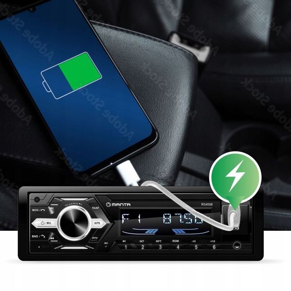 RADIO SAMOCHODOWE RADIOODTWARZACZ BLUETOOTH PILOT USB MP3 SD RDS zdjęcie 16