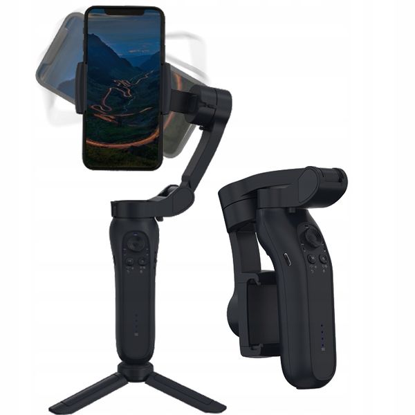 GIMBAL DO TELEFONU RĘCZNY STABILIZATOR OBRAZU iOS ANDROID SKŁADANY SELFIE zdjęcie 7