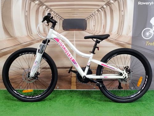 Rower górski MTB 24" dla dziewczynki 7 lat+ rama 11" 127-152cm na Arena.pl