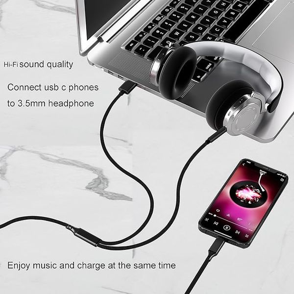 GOINGAUX kabel Aux do USB C zdjęcie 2