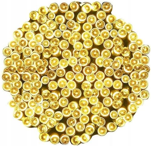 LAMPKI CHOINKOWE Świąteczne Światełka WEWNĘTRZNE 100led BIAŁE CIEPŁE L100C na Arena.pl