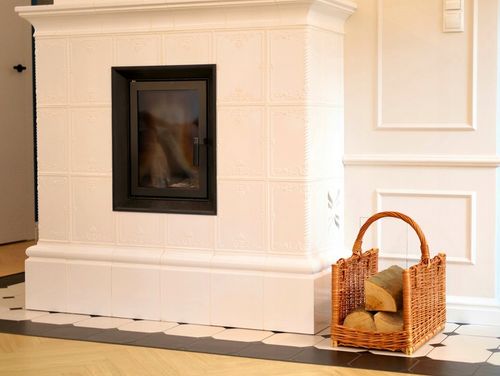 KOSZ WIKLINOWY NA DREWNO ZAKUPY KOMINKA PROSTY JASNY KOSZYK WIKLINA ŚREDNI na Arena.pl