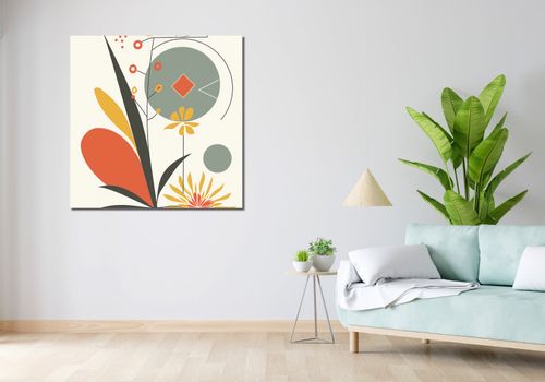 Obraz 100x100cm Geometryczny Ogród na Arena.pl