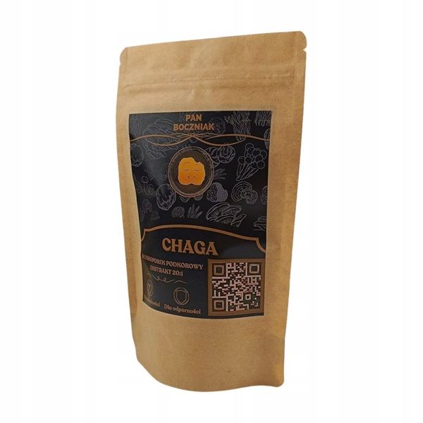 Chaga (Inonotus obliquus) Ekstrakt 20:1 – 50g zdjęcie 1