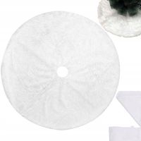 ŚWIĄTECZNA MATA DYWANIK POD CHOINKĘ DYWAN FUTERKO BOŻONARODZENIOWY 120CM