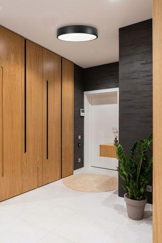 Lampa Sufitowa LED Plafon Natynkowy 30W 30CM Panel Okrągły Czarny na Arena.pl