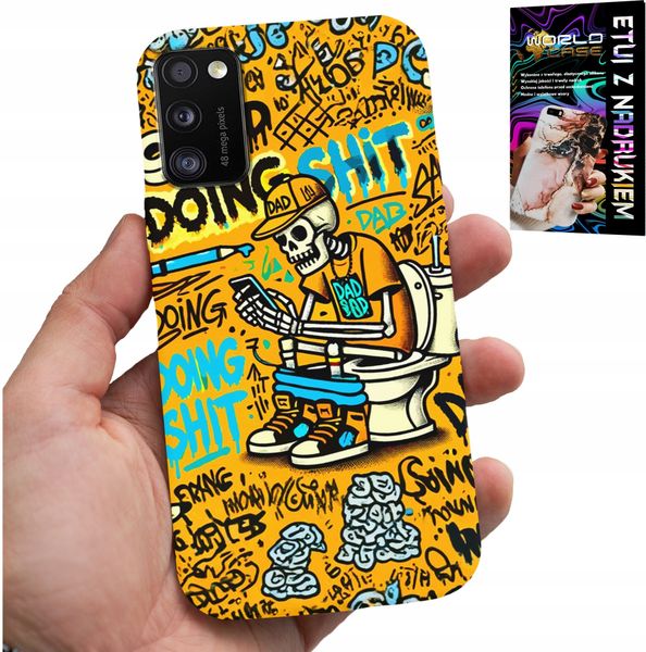 ETUI DO XIAOMI POCO M3 - DOING SHIT KOŚCIOTRUP NA KIBLU CASE zdjęcie 1