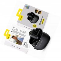 Słuchawki translator czarne TWS BW-08 AI tłumacz do Motorola Edge 60 5G