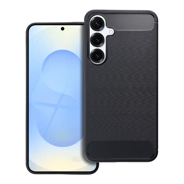 Futerał CARBON do SAMSUNG S25 Plus czarny zdjęcie 1