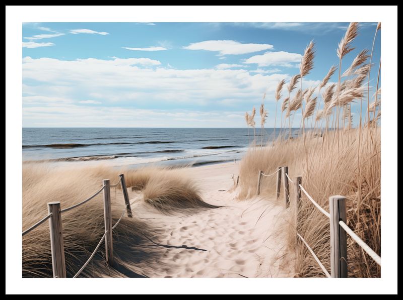 Plakat 70x50cm Nadmorski Most zdjęcie 3