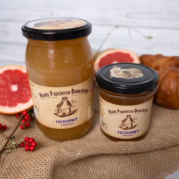 Miód Faceliowy 1100g naturalny świeży dla dzieci zdjęcie 3