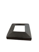 Rozeta pod profil 60x60 Czarna