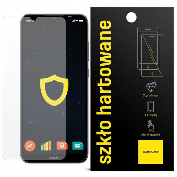 Spacecase Glass 2.5D Nokia C10/C20 zdjęcie 5