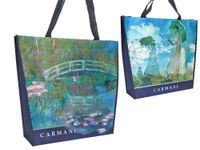 Torba na ramię - C. Monet, kolaż (CARMANI)