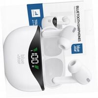 Bezprzewodowe earbuds T60 białe dokanałowe BT do Realme Note 70T
