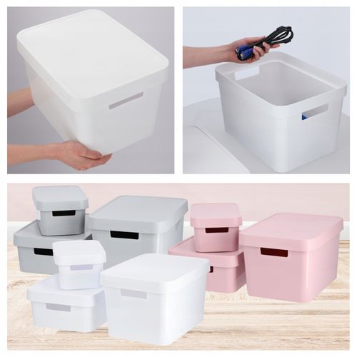 Curver Pojemnik Pudełko Z Pokrywką 17 L Biały na Arena.pl