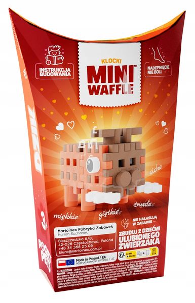 Marioinex Mini Waffle POCKET PETS - zestaw DZIK zdjęcie 7