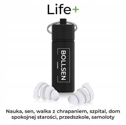 2x BOLLSEN Life+ Zatyczki do uszu do spania na Arena.pl