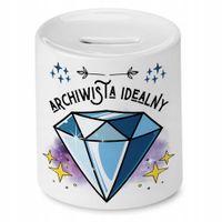 Dla Archiwisty Skarbonka Na Urodziny Na Prezent Z Nadrukiem Ze Zdjęciem