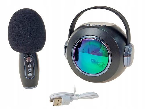Głośnik Mikrofon Karaoke TREFL ADAR Bluetooth USB MIX Nagrywanie na Arena.pl