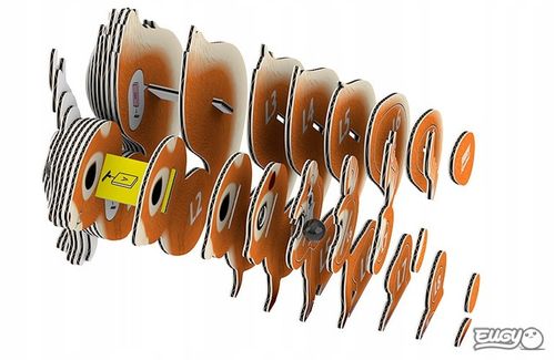 Wiewiórka Eugy. Eko Układanka 3D na Arena.pl