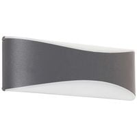 Elewacyjna LAMPA ścienna BIRMINGHAM 8795 Rabalux kinkiet OPRAWA zewnętrzna LED 10W 4000K outdoor IP65 grafitowy