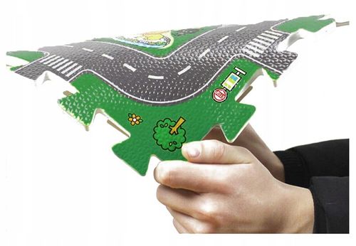 PUZZLE PIANKOWE MATA MIASTO ULICE DROGI 18EL DUŻE na Arena.pl