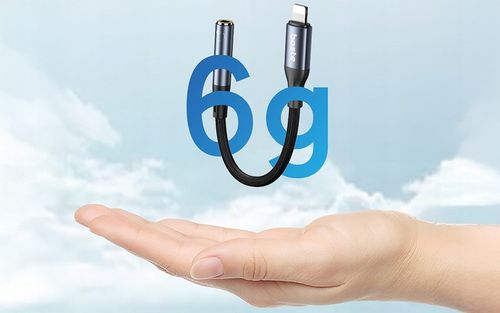 BOSTE ADAPTER PRZEJŚCIÓWKA AUDIO LIGHTNING DO IPHONE - MINI JACK AUX 12CM na Arena.pl