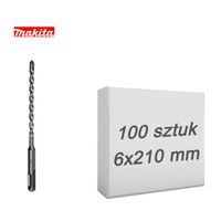 100x Wiertło SDS-Plus Economy 6x210mm MAKITA