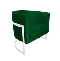 Fotel Glamour podstawa biała MG25