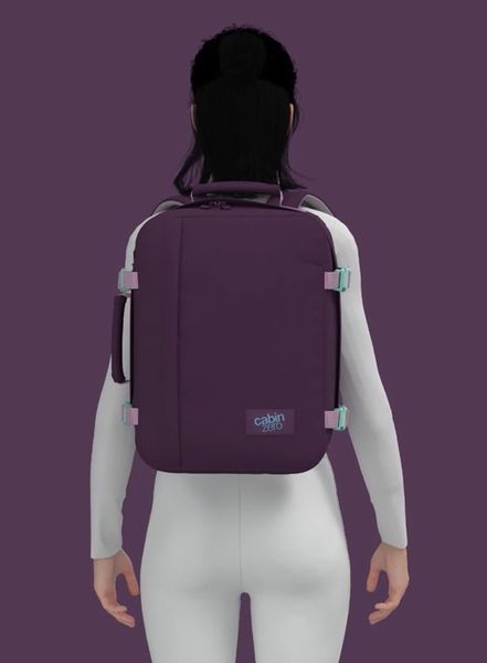 Plecak 40x30x20 Classic Backpack 28L midnight purple CabinZero zdjęcie 3